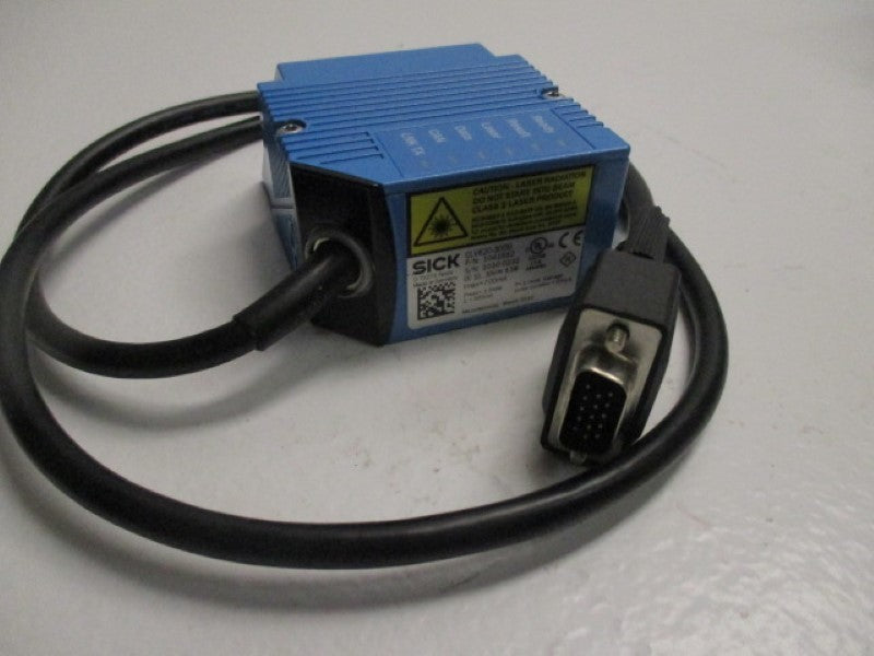 SICK CLV620-3000 RIGHT ANGLE SERIAL COMMUNICATION SCANNER  NSMP