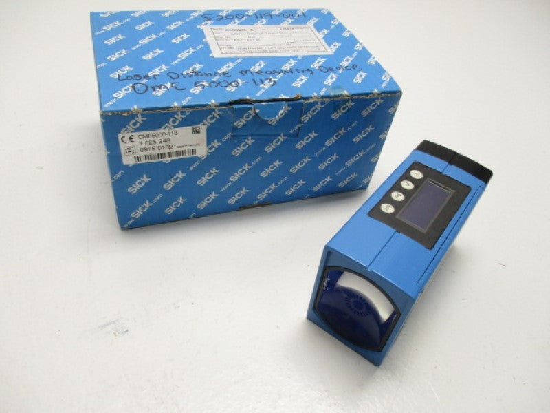 SICK DME5000-113 DISTANCE MEASURING DEVICE (AS PICTURED)  NSMP
