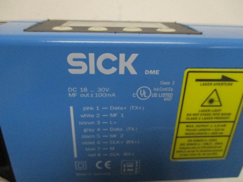 SICK DME5000-113 DISTANCE MEASURING DEVICE (AS PICTURED)  NSMP