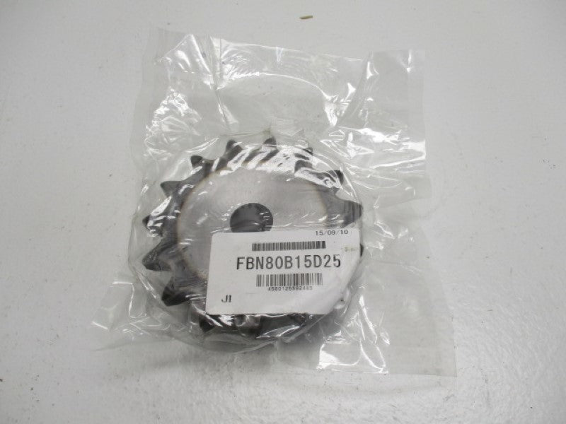 INDUSTRIAL MRO FBN80B15D25 SPROCKET * NEW IN FACTORY BAG *