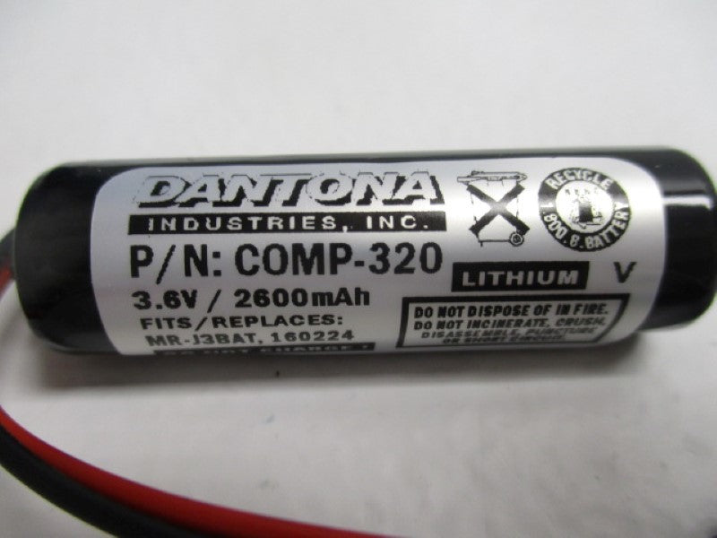 DANTONA COMP-320 BATTERY 3.6V  NSMP