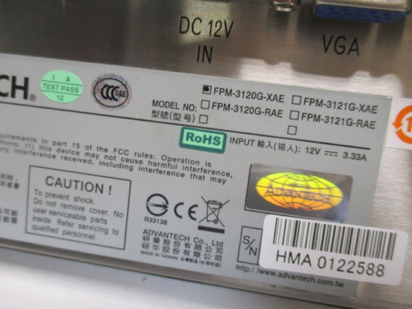 ADVANTECH FPM-3-3120G-XAE  NSNP