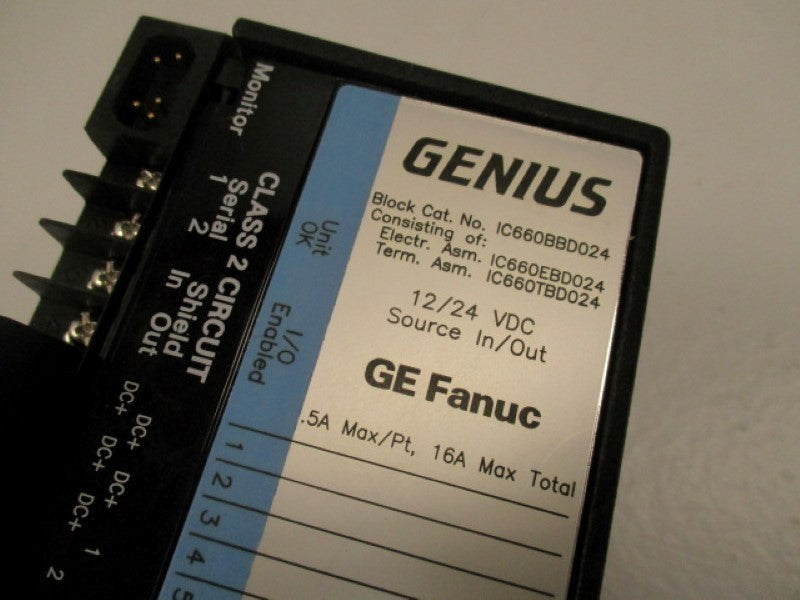 GE FANUC IC660BBD024R 32-POINT I/O BLOCK 12-24VDC   NSMP
