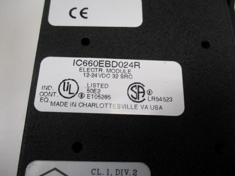 GE FANUC IC660BBD024R 32-POINT I/O BLOCK 12-24VDC   NSMP