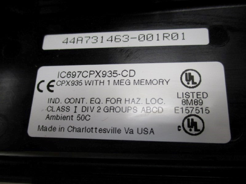 GE FANUC IC697CPX935-CD  NSNP