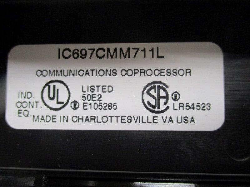 GE FANUC IC697CMM711L COMMUNICATIONS COPROCESSOR MODLE  UNMP