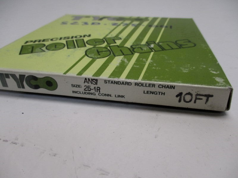 TYCO ANSI25-1R ROLLER CHAIN 10FT  NSMP