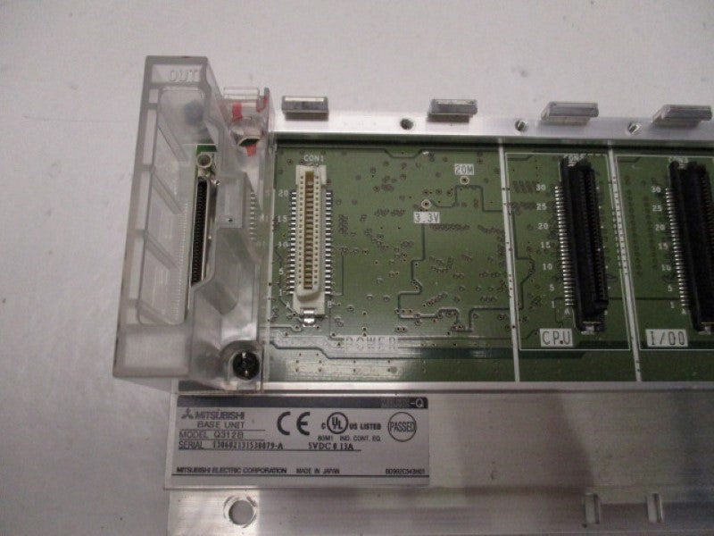 MITSUBISHI Q312B BASE UNIT 5VDC 0.13A  UNMP