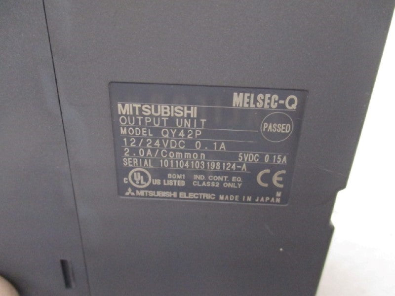 MITSUBISHI QY42P OUTPUT UNIT 12/24VDC  UNMP