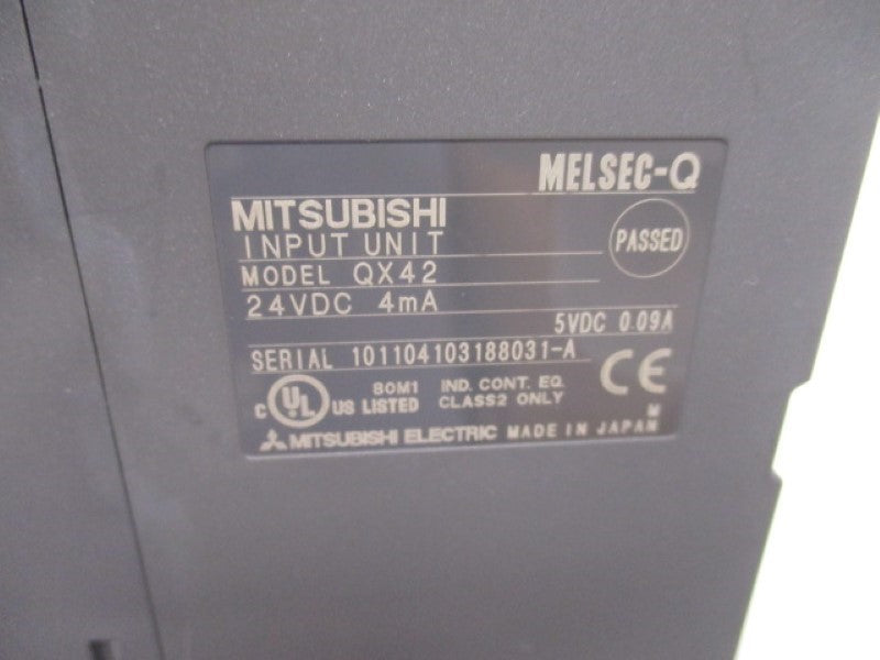 MITSUBISHI QX42 INPUT UNIT 24VDC (AS PICTURED)  UNMP