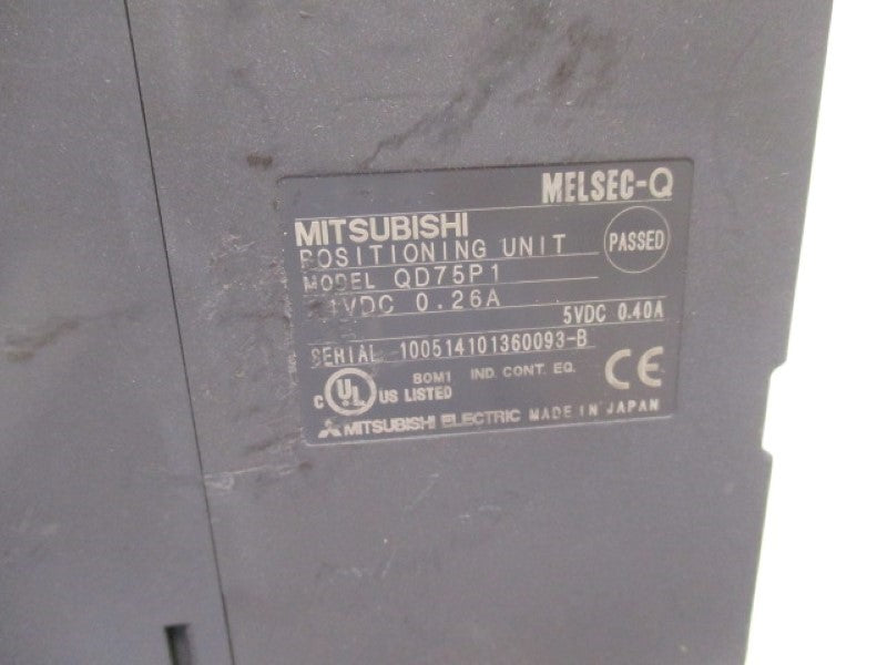 MITSUBISHI QD75P1 POSITIONING UNIT 24VDC  UNMP