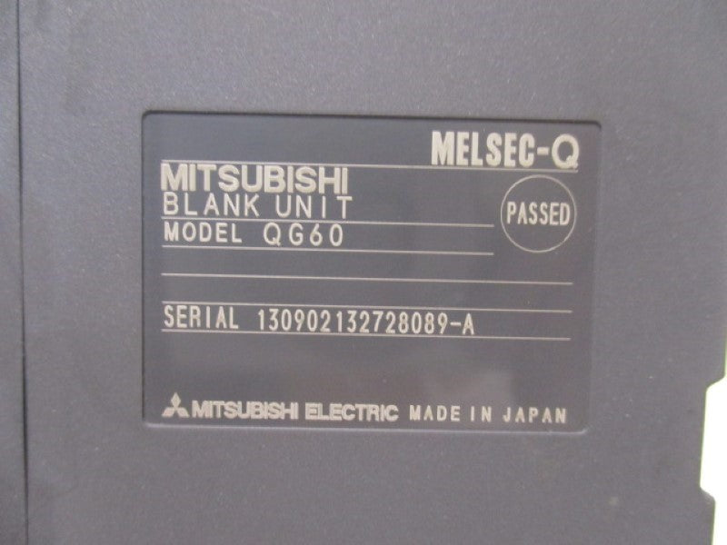 MITSUBISHI QG60 BLANK UNIT  UNMP
