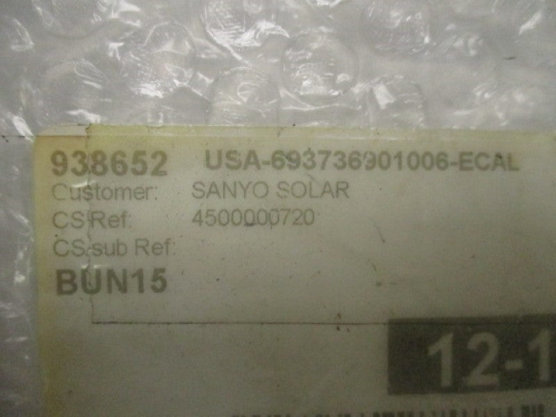 SANYO SOLAR BUN15 SUPPORT UNIT  NSNP  (BEARING KIT??)