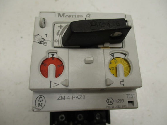 KLOCKNER MOELLER  PKZ2/ZM-4 BREAKER 2,4-4/35-55A (AS PICTURED) * NEW IN BOX *