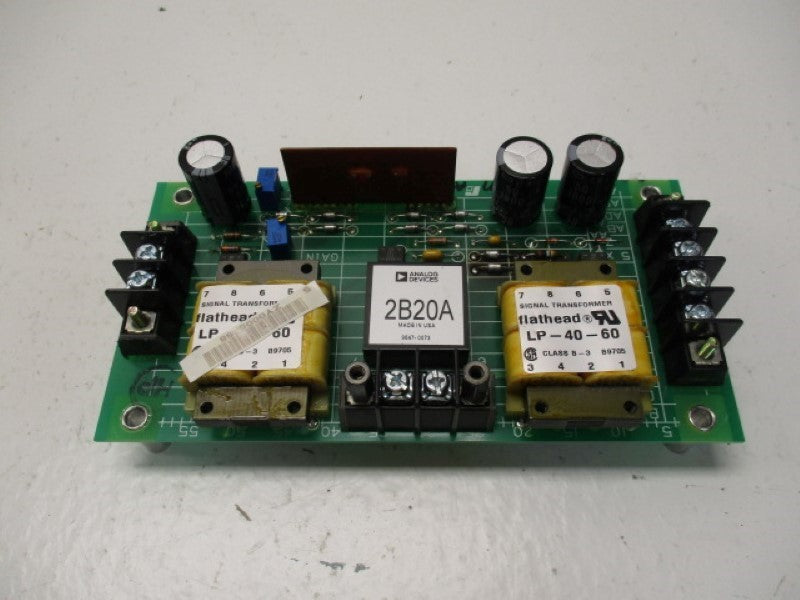 RELIANCE ELECTRIC 0-55325-9C VOLTAGE TO ISOLATOR ISOLATION BOARD   UNMP
