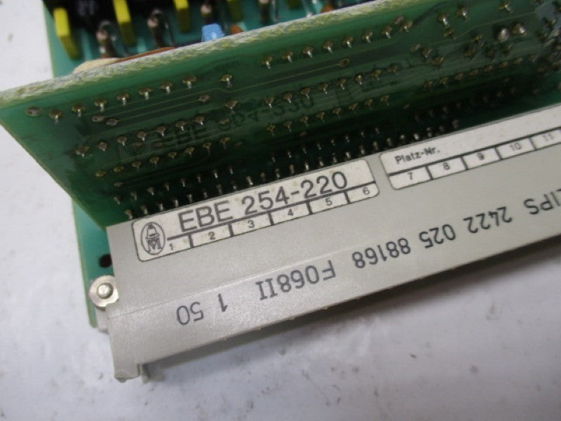 KLOCKNER MOELLER EBE254 OUTPUT BOARD  UNMP
