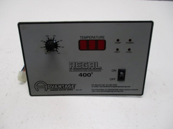 ADVANTAGE 250600 REGAL OIL TEMPERATURE CONTROLLER 400 DEGREE * USED *