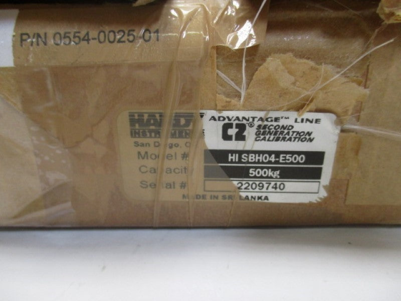 HARDY HISBH04-E500 SECOND GENERATION CALIBRATION 500KG  NSMP