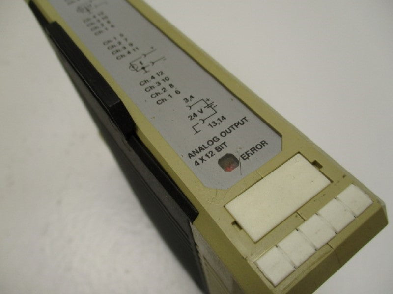LUTZE DIO-3630 743630 ANALOG OUTPUT MODULE  NSNP