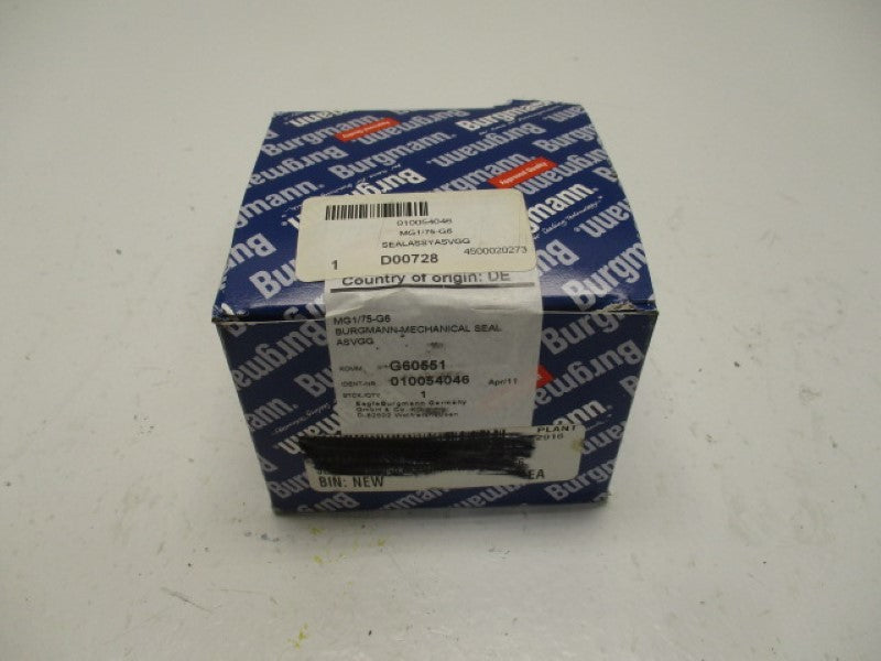 BURGMANN MG1/75-G6 SHAFT SEAL KIT * FACTORY SEALED *