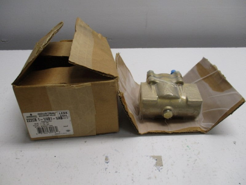 EMERSON 222CB-1-1/4B1-1/4B SOLENOID VALVE 1-1/4"  NSMP