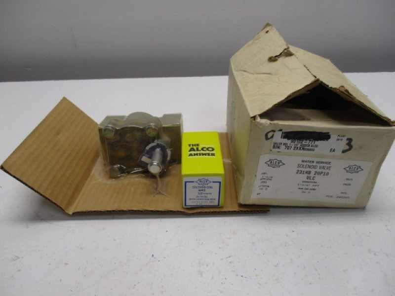 ALCO 231WB20P10 SOLENOID VALVE 1-1/4" 120V  NSMP