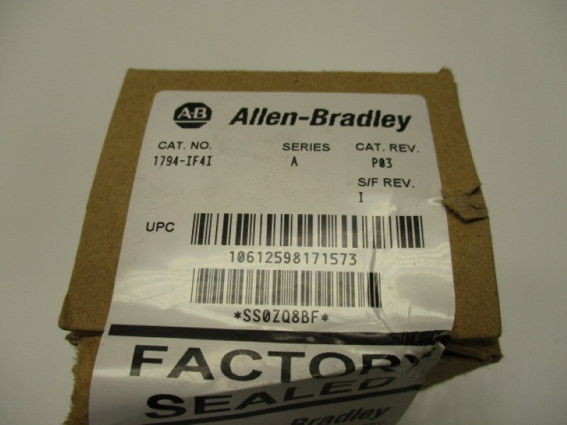 INDUSTRIAL SPARE PART 1794-IF4I SER. A F/W I 24VDC NSMP
