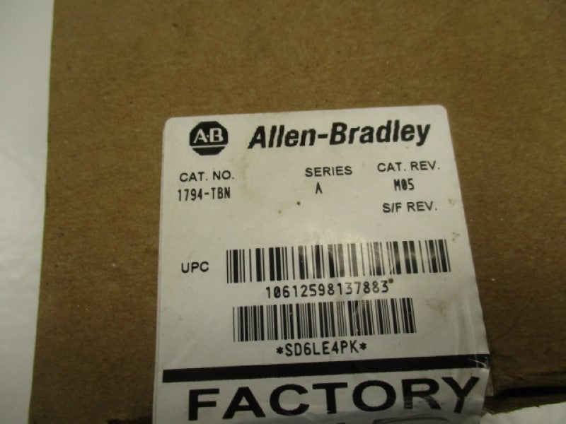 INDUSTRIAL SPARE PART 1794-TBN SER. A (AS PICTURED)  NSMP