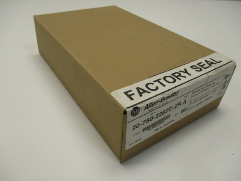 ALLEN BRADLEY 20-750-2262D-2R SER. A F/W V1.008 DATE:2012 * FACTORY SEALED *