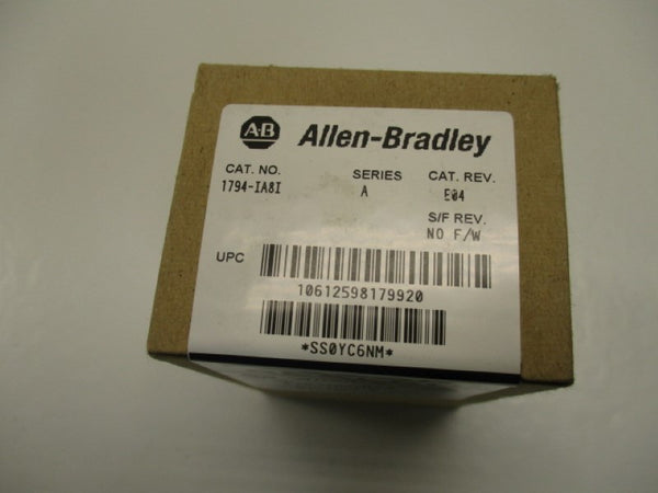 ALLEN BRADLEY 1794-IA8I SER. A DATE:2010  NSFS