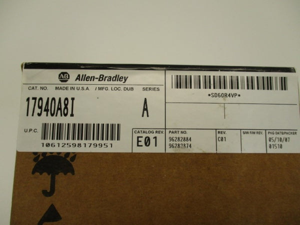 ALLEN BRADLEY 1794-OA8I SER. A DATE: 2007  NSFS