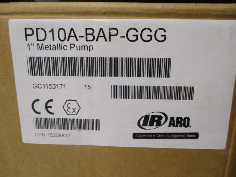 INGERSOLL RAND PD10A-BAP-GGG METALLIC PUMP 1"  NSMP