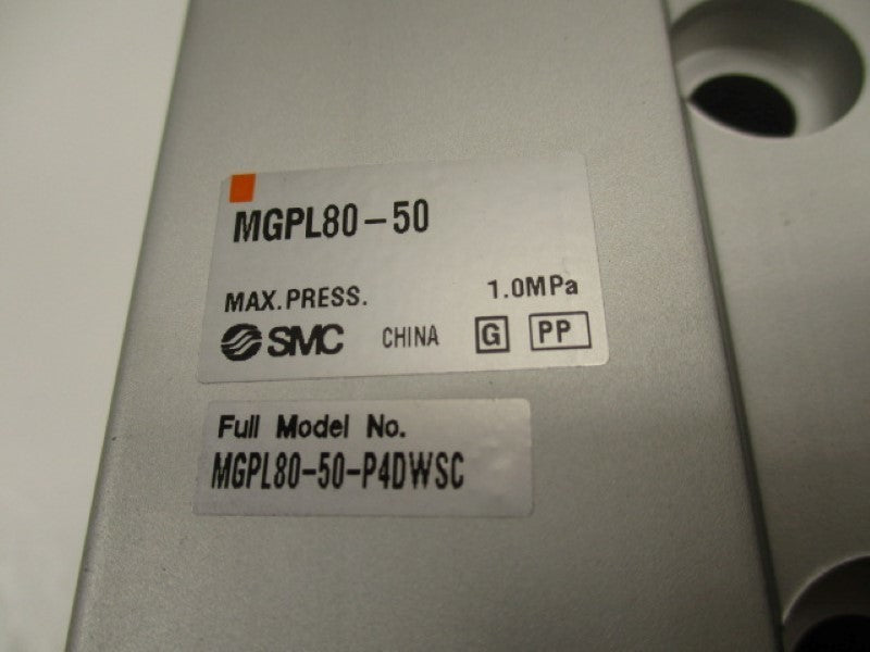 SMC MGPL80-50-P4DWSC COMPACT GUIDE CYLINDER  NSMP