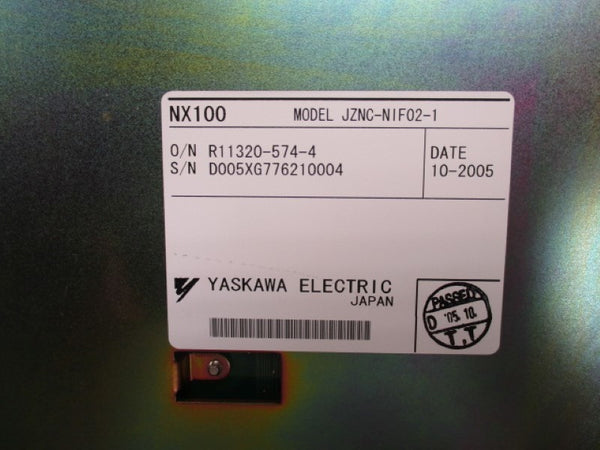 YASKAWA JZNC-NIF02-1 I/O INTERFACE NX100 PC BOARD (RESTORED)  UNMP