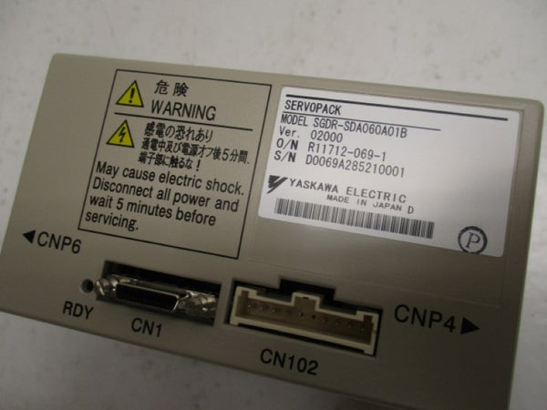 YASKAWA SGDR-SDA060A01B SERVOPACK   NSMP