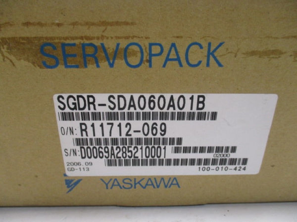 YASKAWA SGDR-SDA060A01B SERVOPACK   NSMP