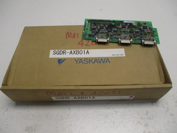 YASKAWA SGDR-AXB01A CONTROL CARD  NSMP