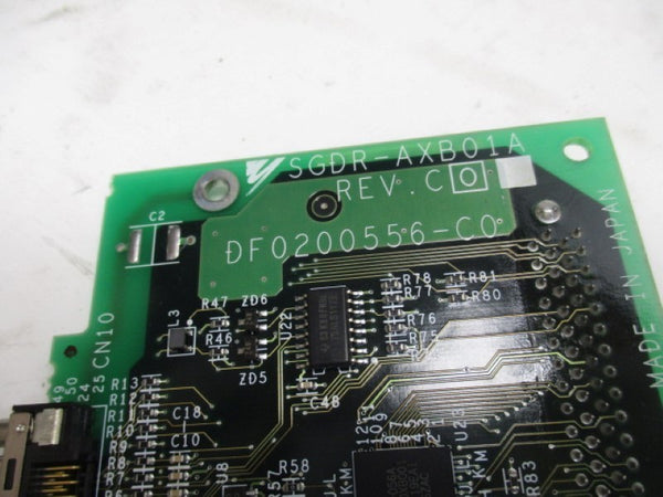 YASKAWA SGDR-AXB01A CONTROL CARD  NSMP