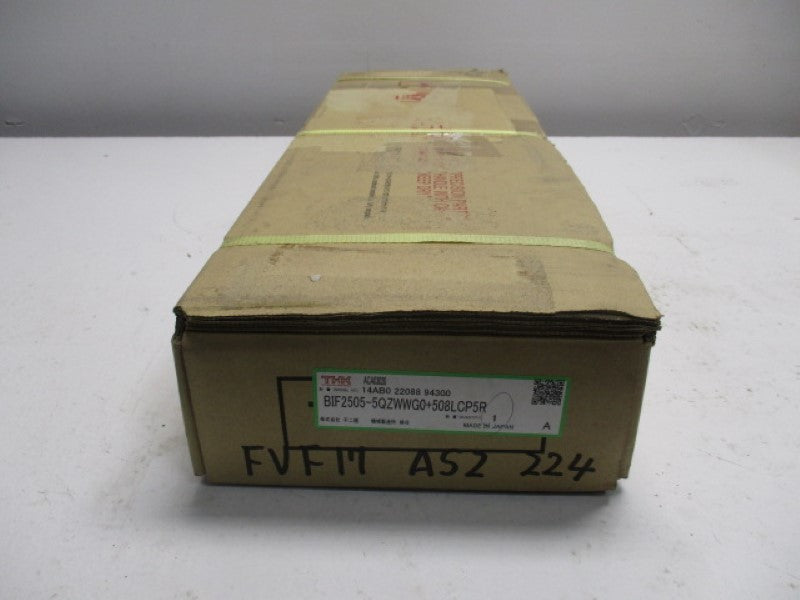 THK BIF2505-5QZWWG0+508LCP5R GROUND PRECISION BALL SCREW  * FACTORY SEALED *
