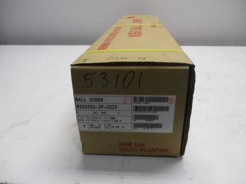 THK W2503SS-2P-C5Z5 BALL SCREW * FACTORY SEALED *