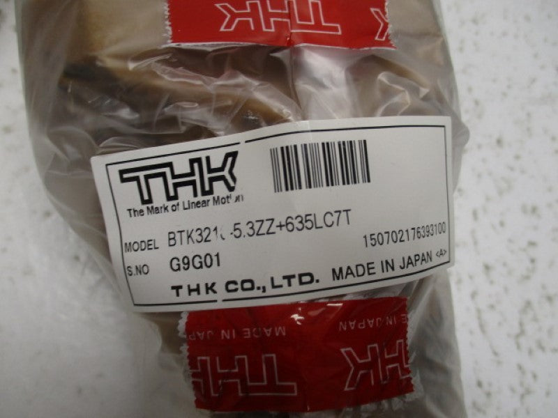 THK BTK3210-5.3ZZ+635LC7T ROLLED BALL SCREW  NSMP