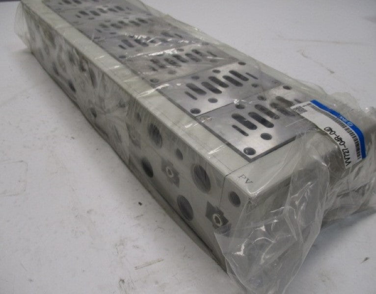 SMC VV727-04R-04D 7-UNIT MANIFOLD * NEW IN FACTORY BAG *