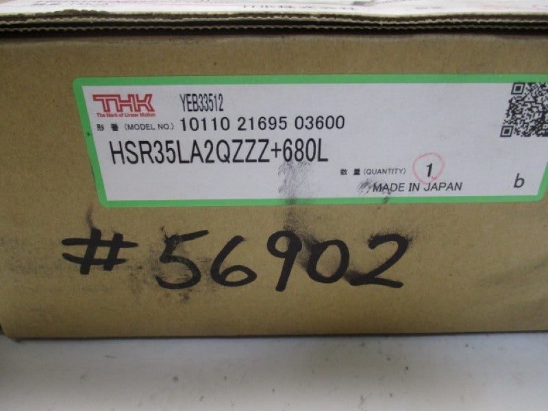 THK HSR35LA2QZZZ+680L LINEAR BEARING GUIDE  NSFS