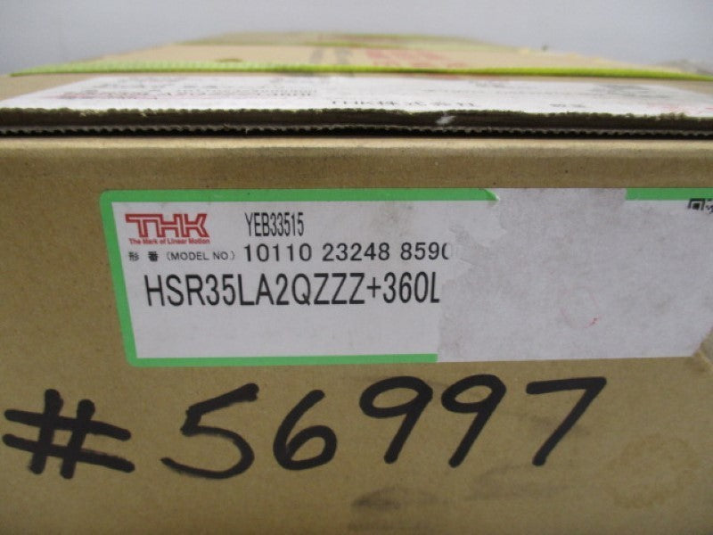 THK HSR35LA2QZZZ+360L LINEAR BEARING GUIDE  NSFS
