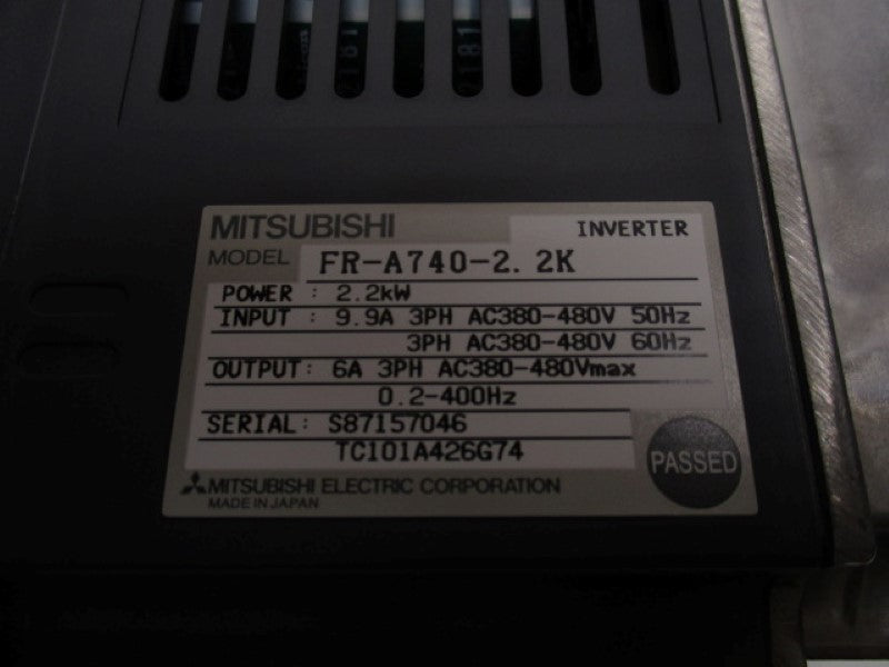 MITSUBISHI FR-A740-2.2K INVERTER 380-480V  NSMP