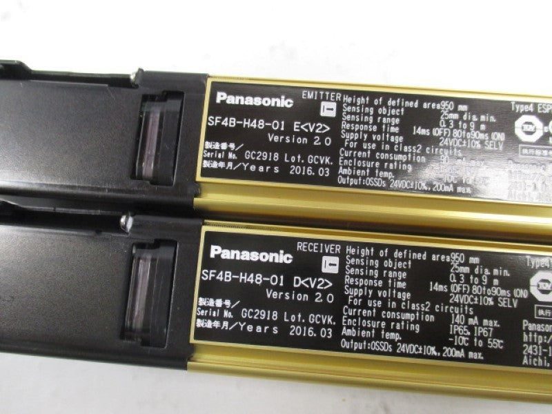PANSONIC SF4B-H48-T SAFETY LIGHT CURTAIN SET  NSMP