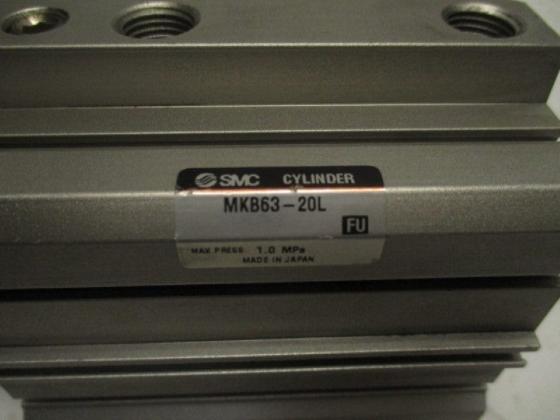 SMC MKB63-20L ROTARY CLAMP CYLINDER (AS PICTURED)  UNMP