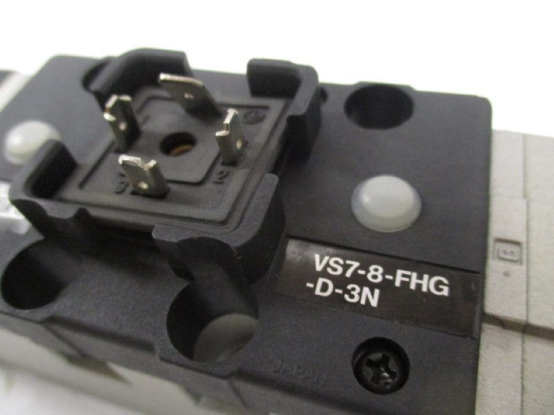 SMC VS7-8-FHG-D-3N SOLENOID VALVE 24VDC  NSNP