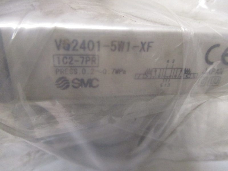 SMC VQ2401-5W1-XF-02-S-C-X68 VALVE MANIDOLS  NSMP