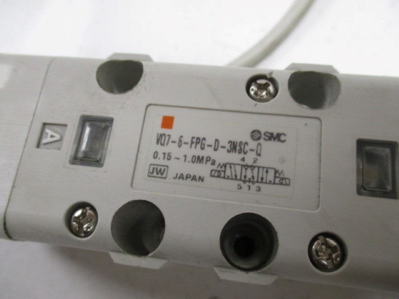 SMC VQ7-6-FPG-D-3NSC-Q ISO DOUBLE SOLENOID VALVE  UNMP